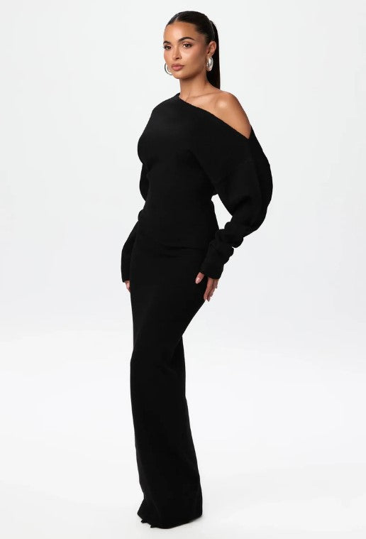 Sexy Off-shoulder Bodycon Long Dress