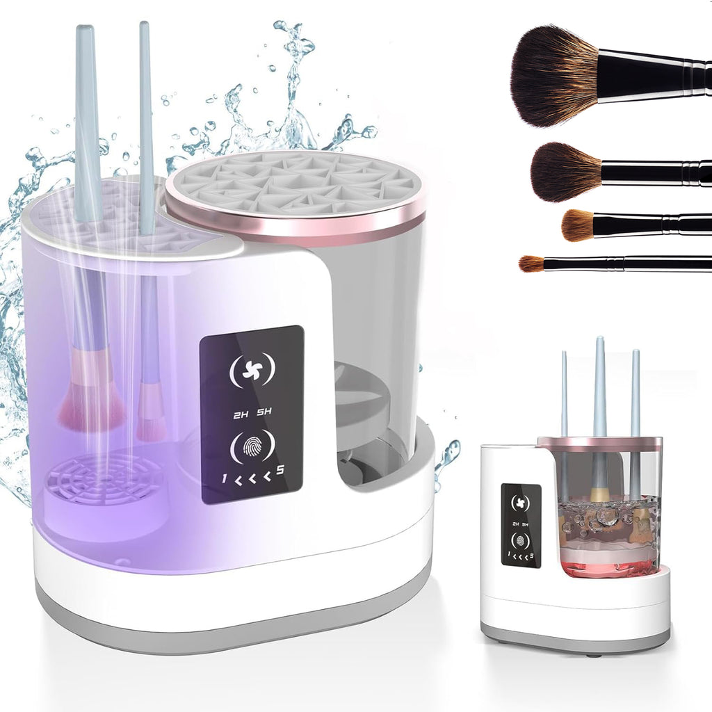 Nettoyeur de pinceaux de maquillage électrique rechargeable