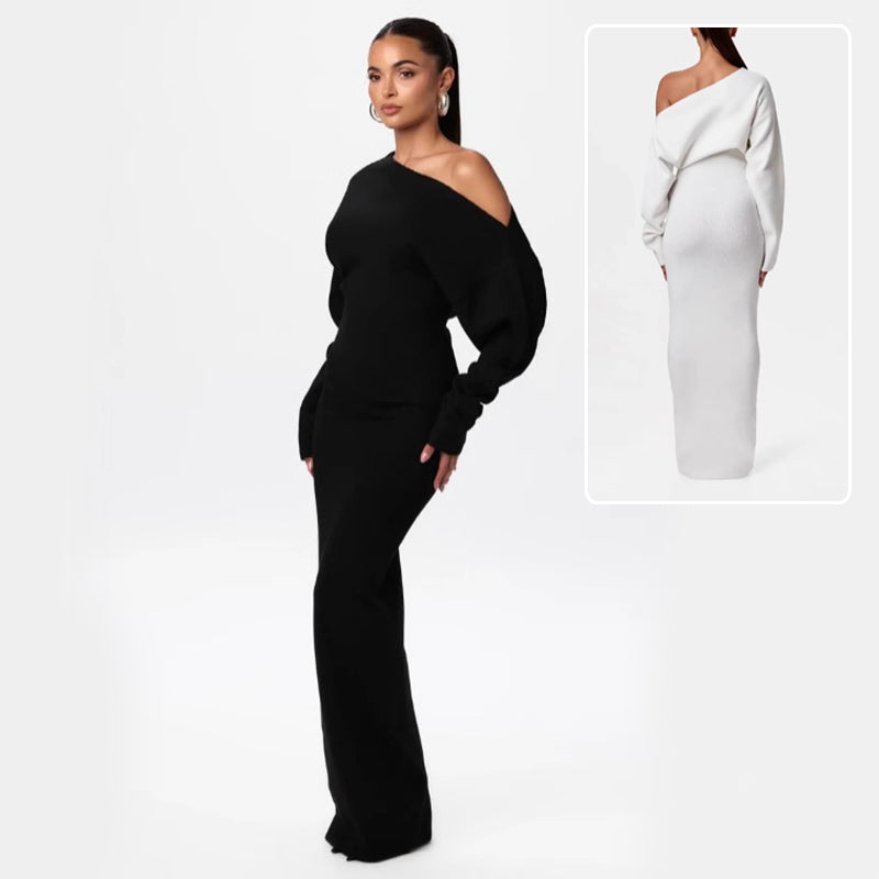 Sexy Off-shoulder Bodycon Long Dress