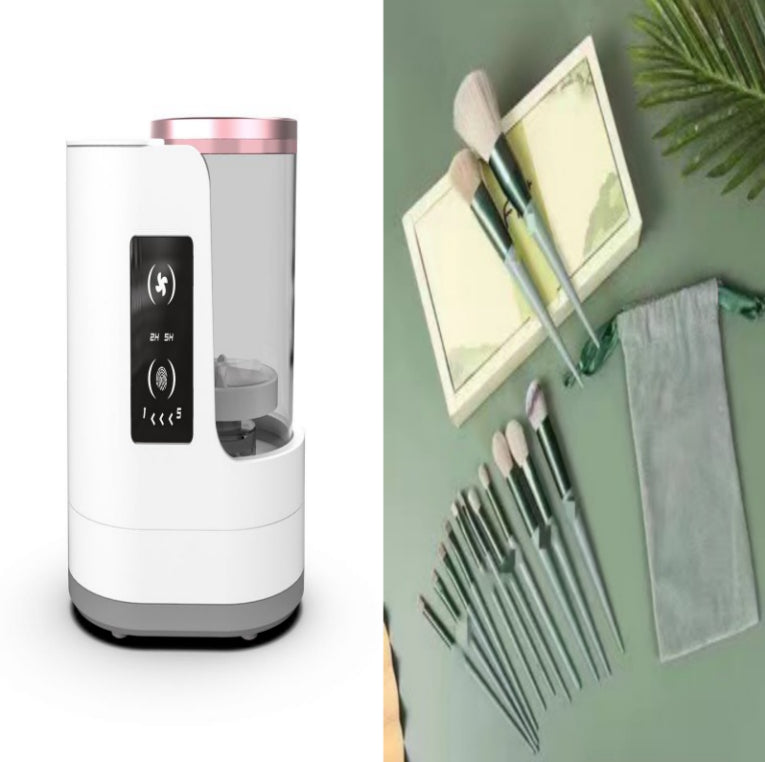 Nettoyeur de pinceaux de maquillage électrique rechargeable