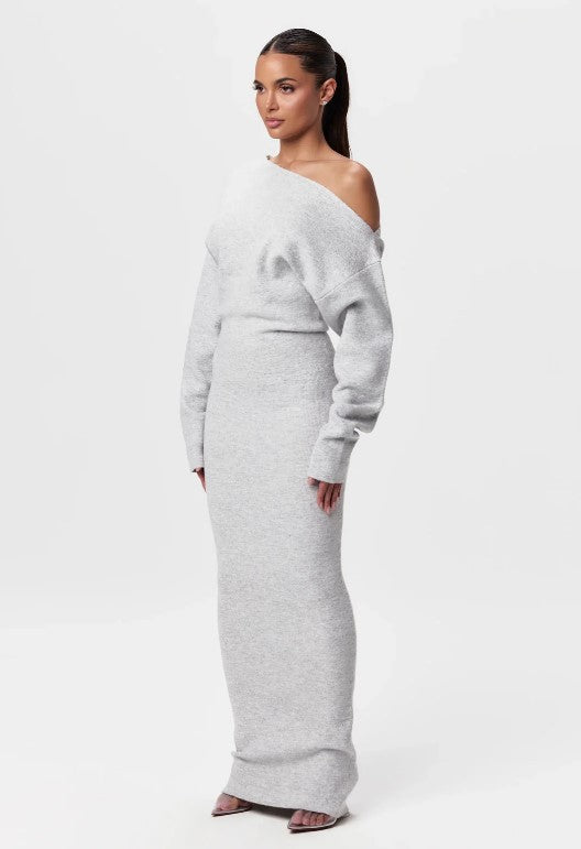 Sexy Off-shoulder Bodycon Long Dress