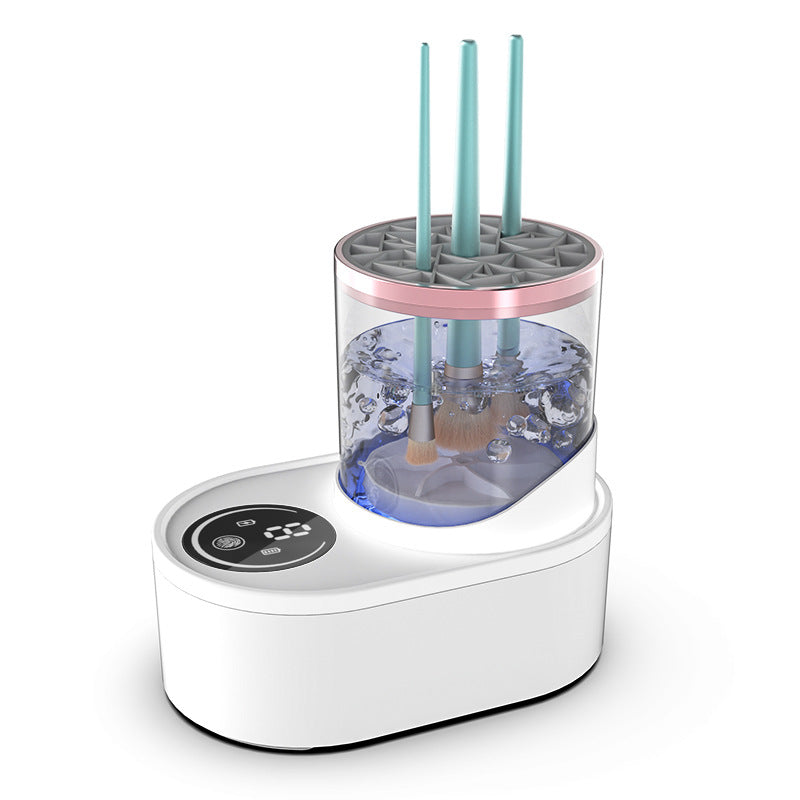 Nettoyeur de pinceaux de maquillage électrique rechargeable