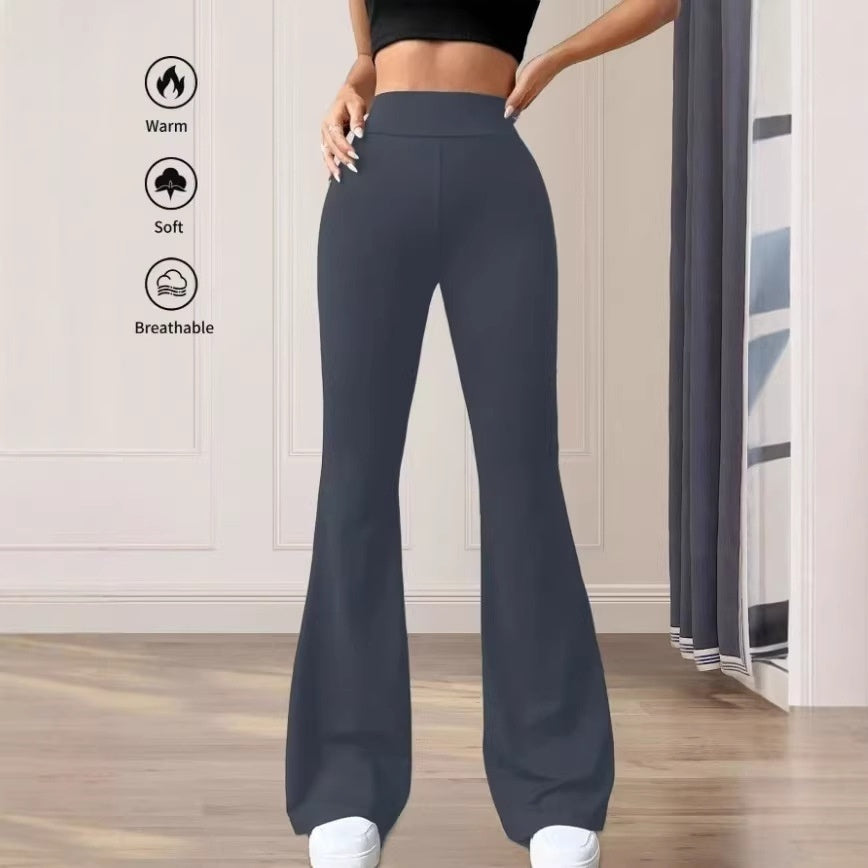 Women's High-Waisted Loose Floor-Length Casual Pants