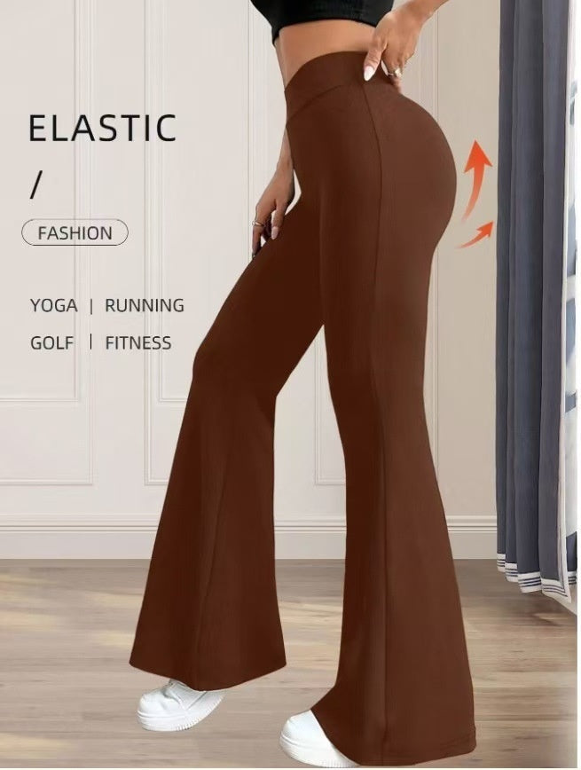 Women's High-Waisted Loose Floor-Length Casual Pants