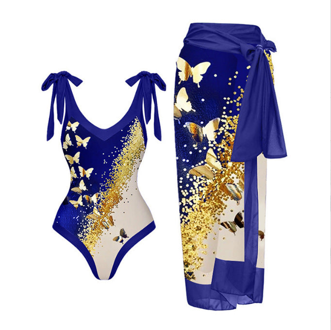 Chiffon Beach Dress Suit