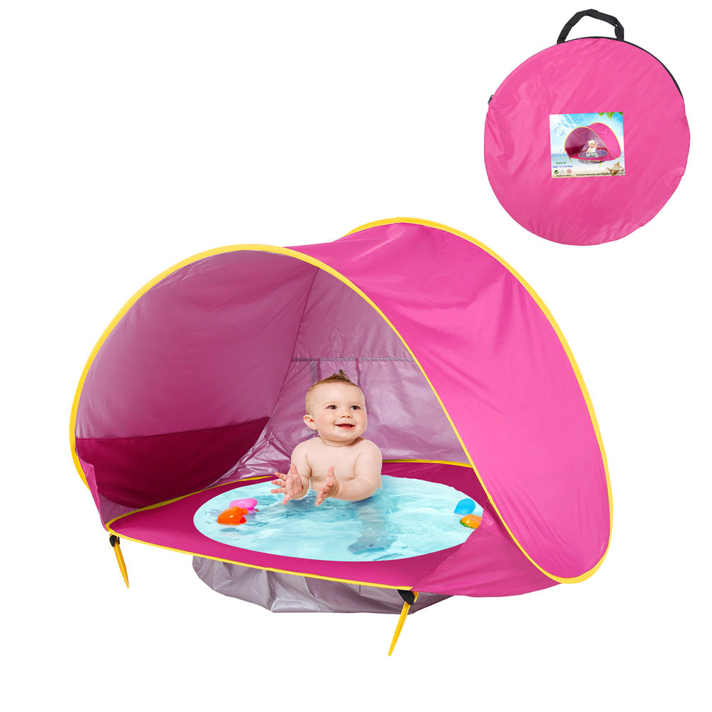 Baby Beach Outdoor Easy Fold Up Sun Awning Tent UV-protecting