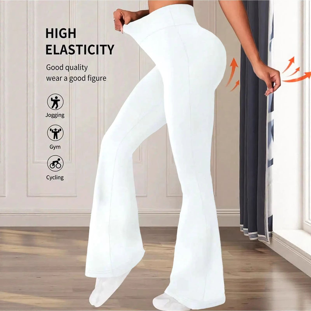 Women's High-Waisted Loose Floor-Length Casual Pants