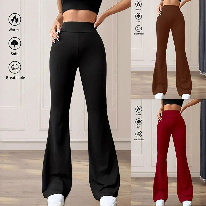 Women's High-Waisted Loose Floor-Length Casual Pants