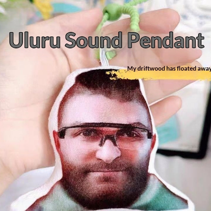 Creative Press-to-sound Plush Pendant Doll With Custom Voice