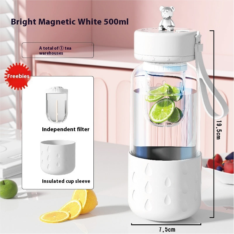 Tumbler Drinkware Water Bottle With Tea Filter