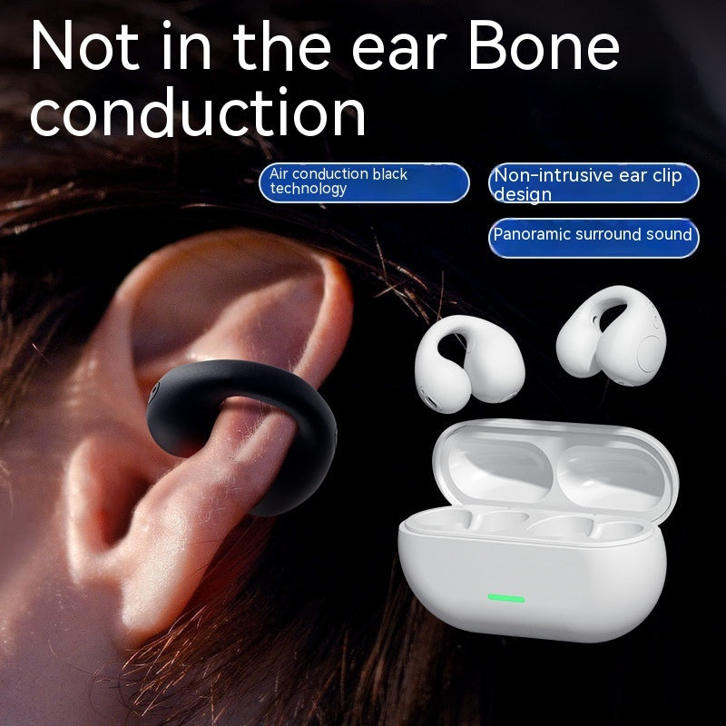 Auriculares Bluetooth de clip inalámbricos de uso cómodo