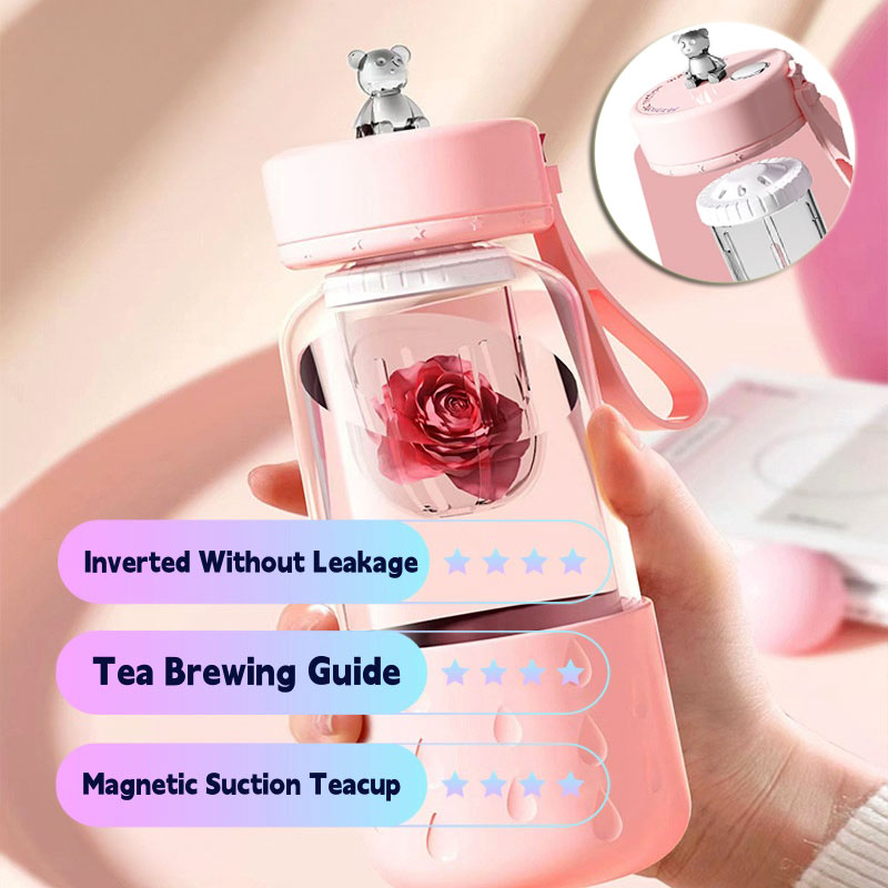 Tumbler Drinkware Water Bottle With Tea Filter