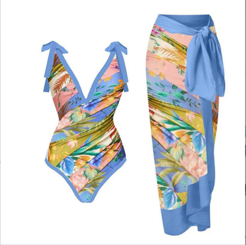 Chiffon Beach Dress Suit
