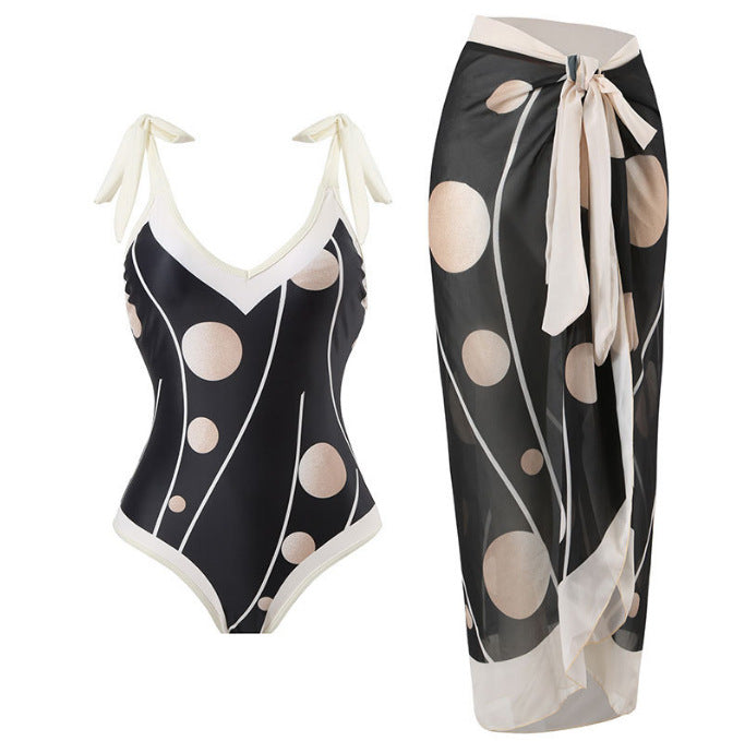 Chiffon Beach Dress Suit
