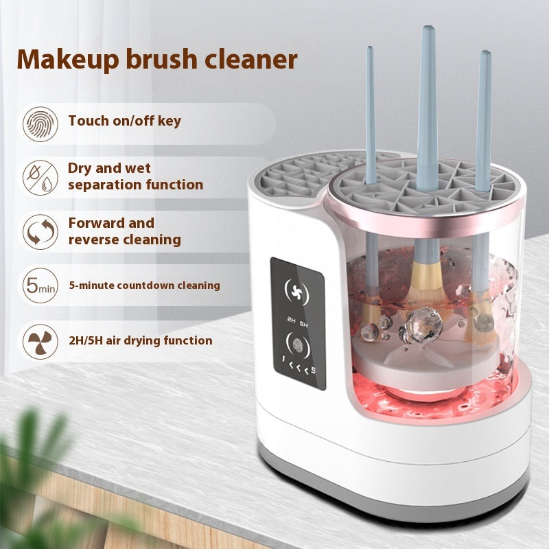Nettoyeur de pinceaux de maquillage électrique rechargeable